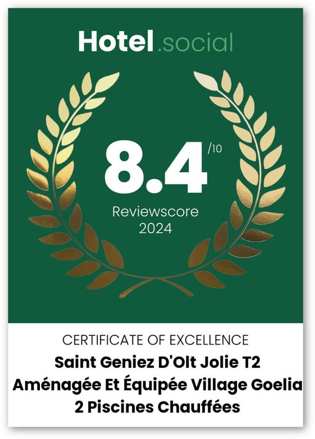 Saint Geniez D'Olt Jolie T2 Amenagee Et Equipee Village Goelia 2 Piscines Chauffees Luaran gambar